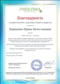 Благодарность за профессионализм Благодарность за профессионализм