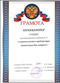Грамота за активное участие в городской акции "Земной поклон Вам, ветераны!" Грамота за активное участие в городской акции "Земной поклон Вам, ветераны!"